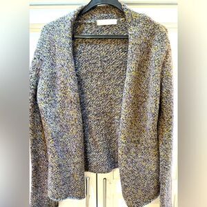 Nicolas Farhi's sophisticated/thick open-front multicolor cardigan size 4